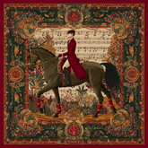 EQUESTRA SILK HEAD SCARF