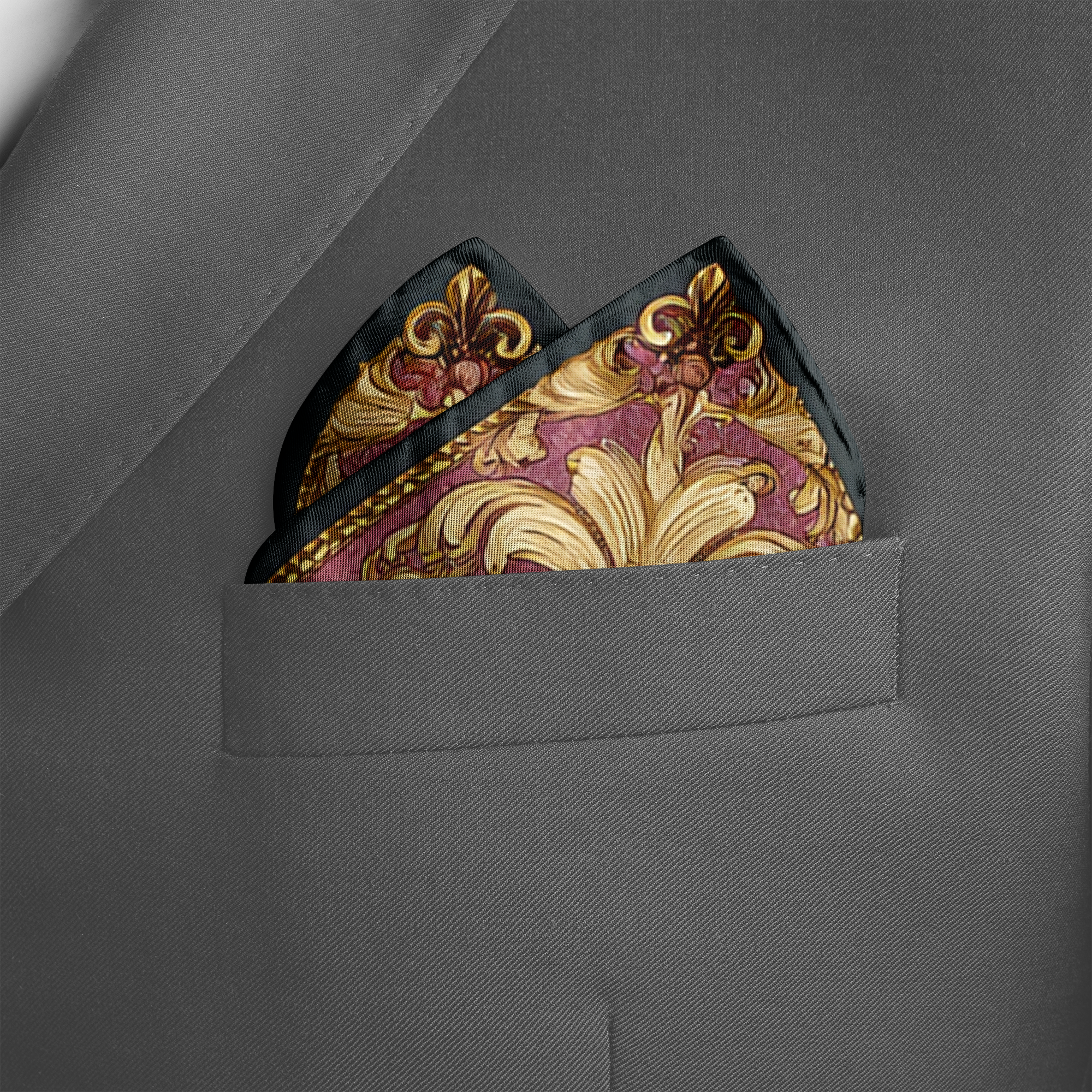 VERONA SILK POCKET SQUARE VERONA SILK POCKET SQUARE
