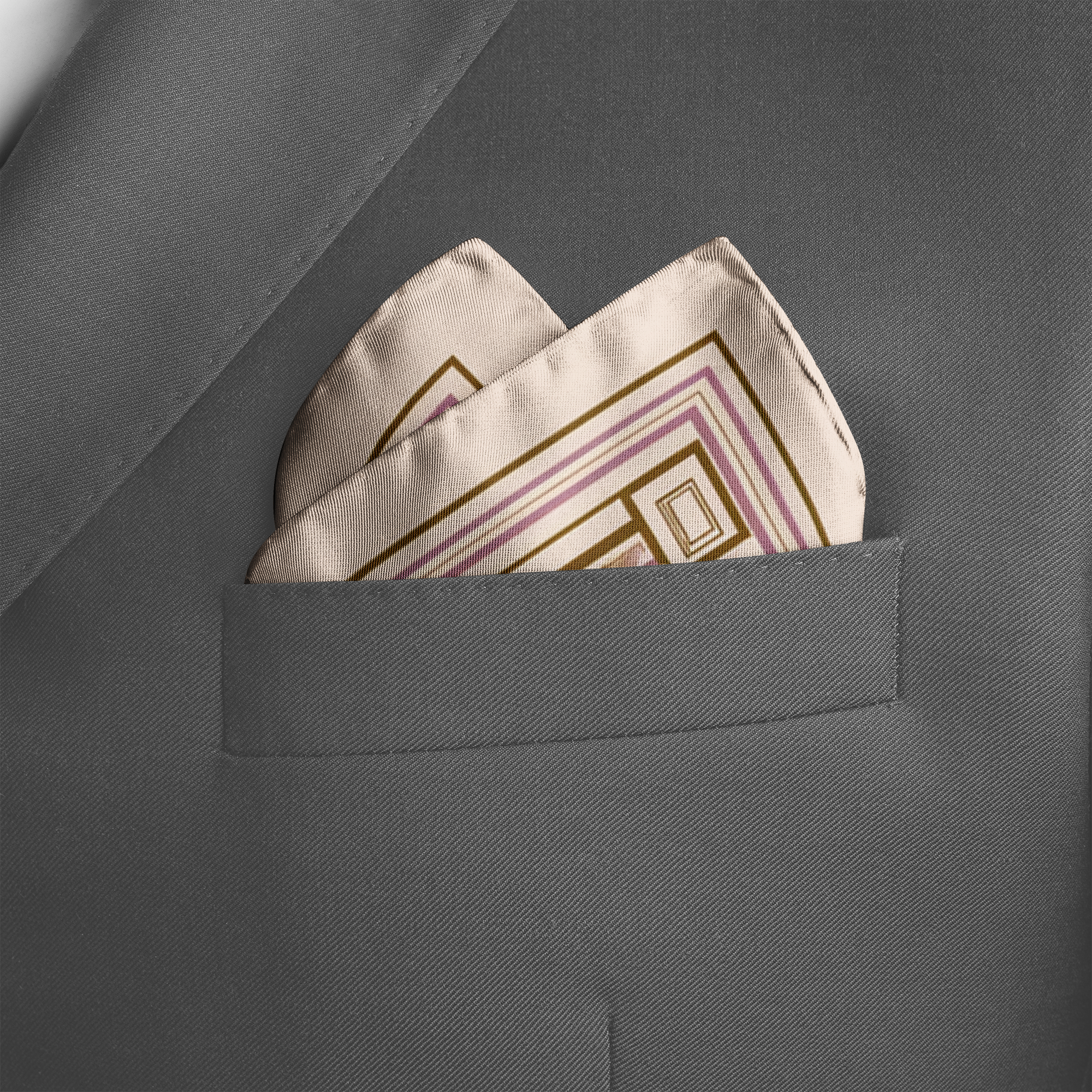 HANAVELLE SILK POCKET SQUARE HANAVELLE SILK POCKET SQUARE
