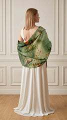 SYLVARA SILK LONG LADIES SCARF
