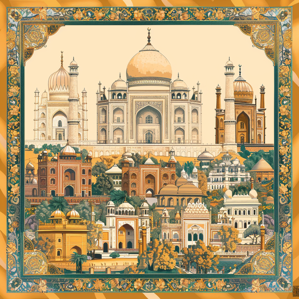 MUGHALIA SILK HEAD SCARF MUGHALIA SILK HEAD SCARF