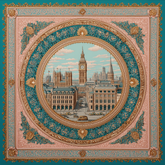 REGAL LONDON REVERIE SILK HEAD SCARF