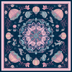 SAREE SILK HEAD SCARF