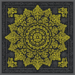 SULTANATE SILK HEAD SCARF