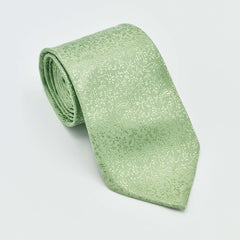 CYPESS GREEN PAISLEY TEXTURE TIE