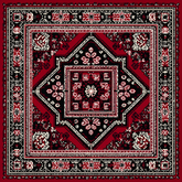 TATREEZ SILK HEAD SCARF