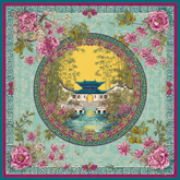 TRANQUIL SILK HEAD SCARF