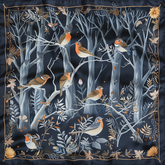 WINTERSONG SILK HEAD SCARF