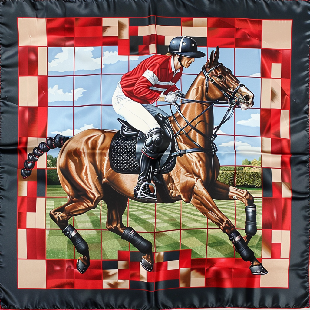 BOLD RIDER NECK SCARF BOLD RIDER NECK SCARF
