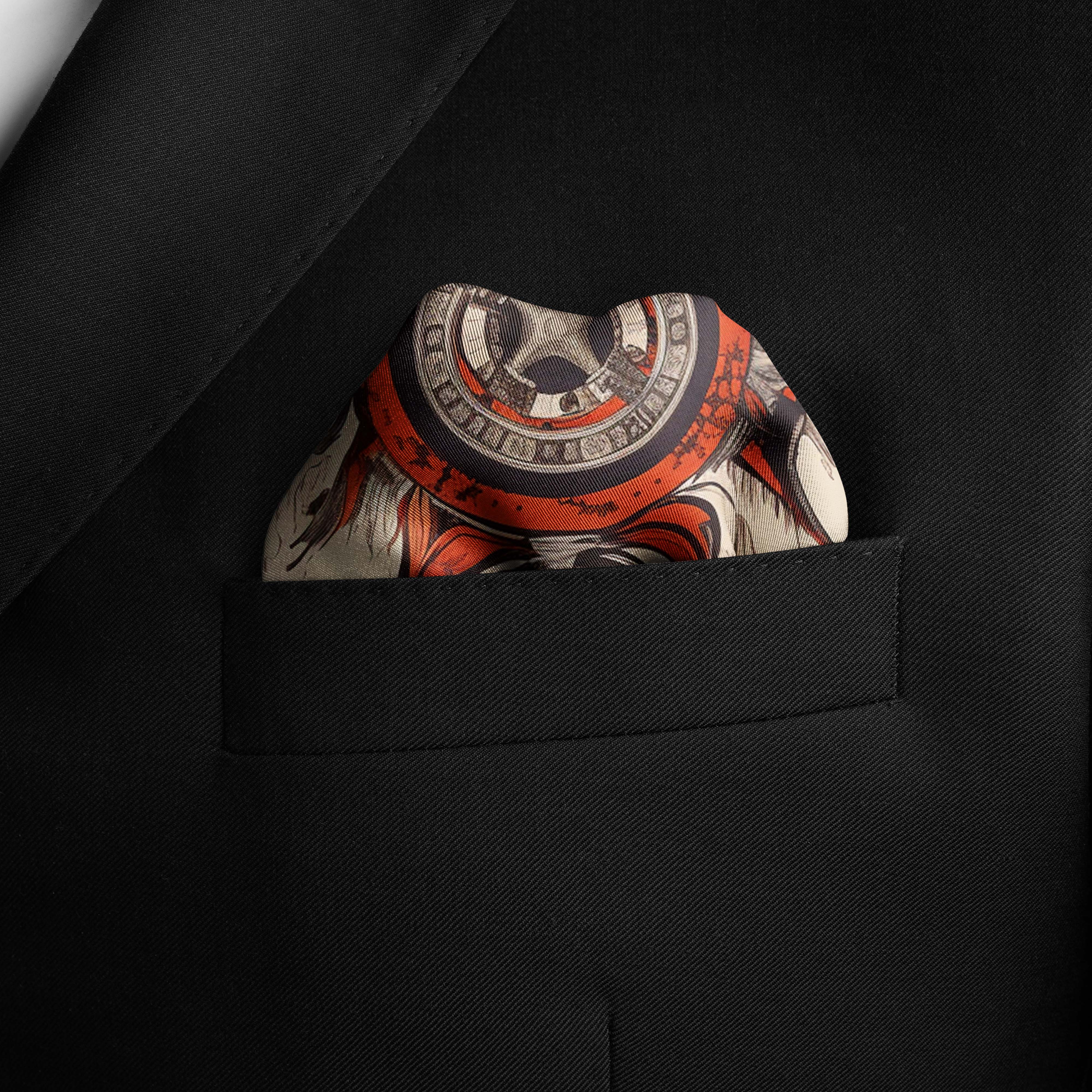 OCEAN SILK POCKET SQUARE OCEAN SILK POCKET SQUARE