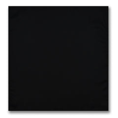 JET BLACK SILK ASCOT –  PREMIUM COLLECTION