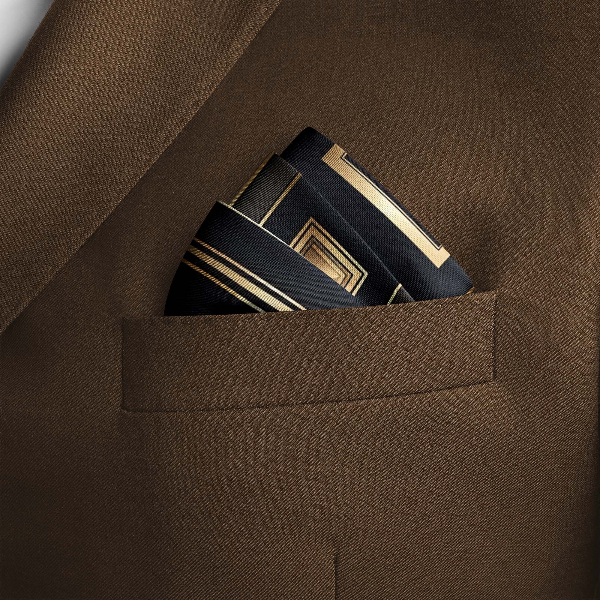 GATSBY SILK POCKET SQUARE GATSBY SILK POCKET SQUARE