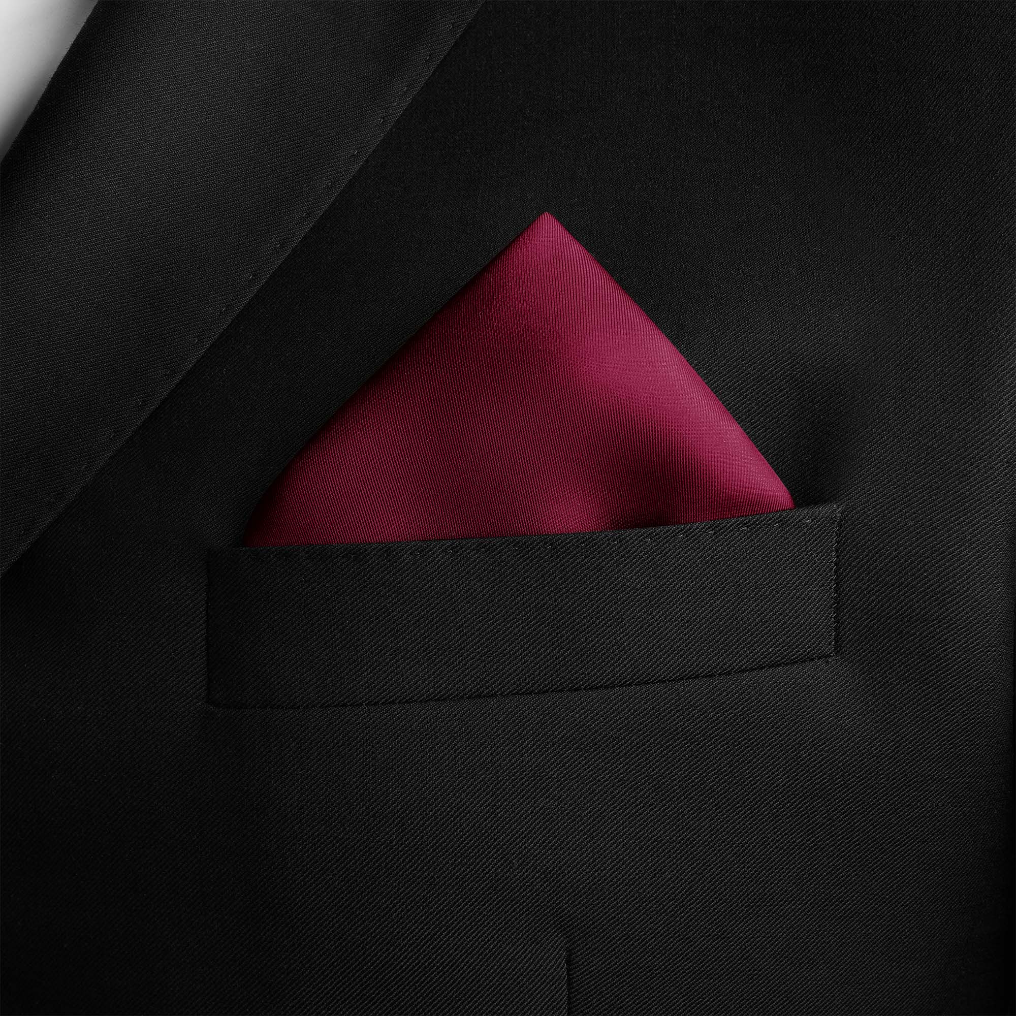 MAUVE SILK POCKET SQUARE MAUVE SILK POCKET SQUARE