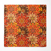 BATIK FLOWER SILK POCKET SQUARE