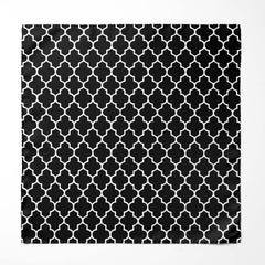 SILVER GEOMETRIC SILK ASCOT – PREMIUM COLLECTION