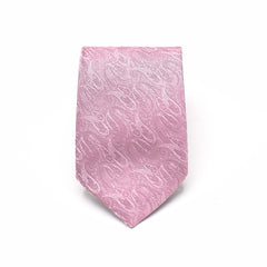 ROSÉ INFERNO TIE AND POCKET SQUARE SET