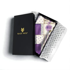 LAVANDA SILK LONG LADIES SCARF