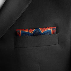 ROYAL AJRAK SILK POCKET SQUARE