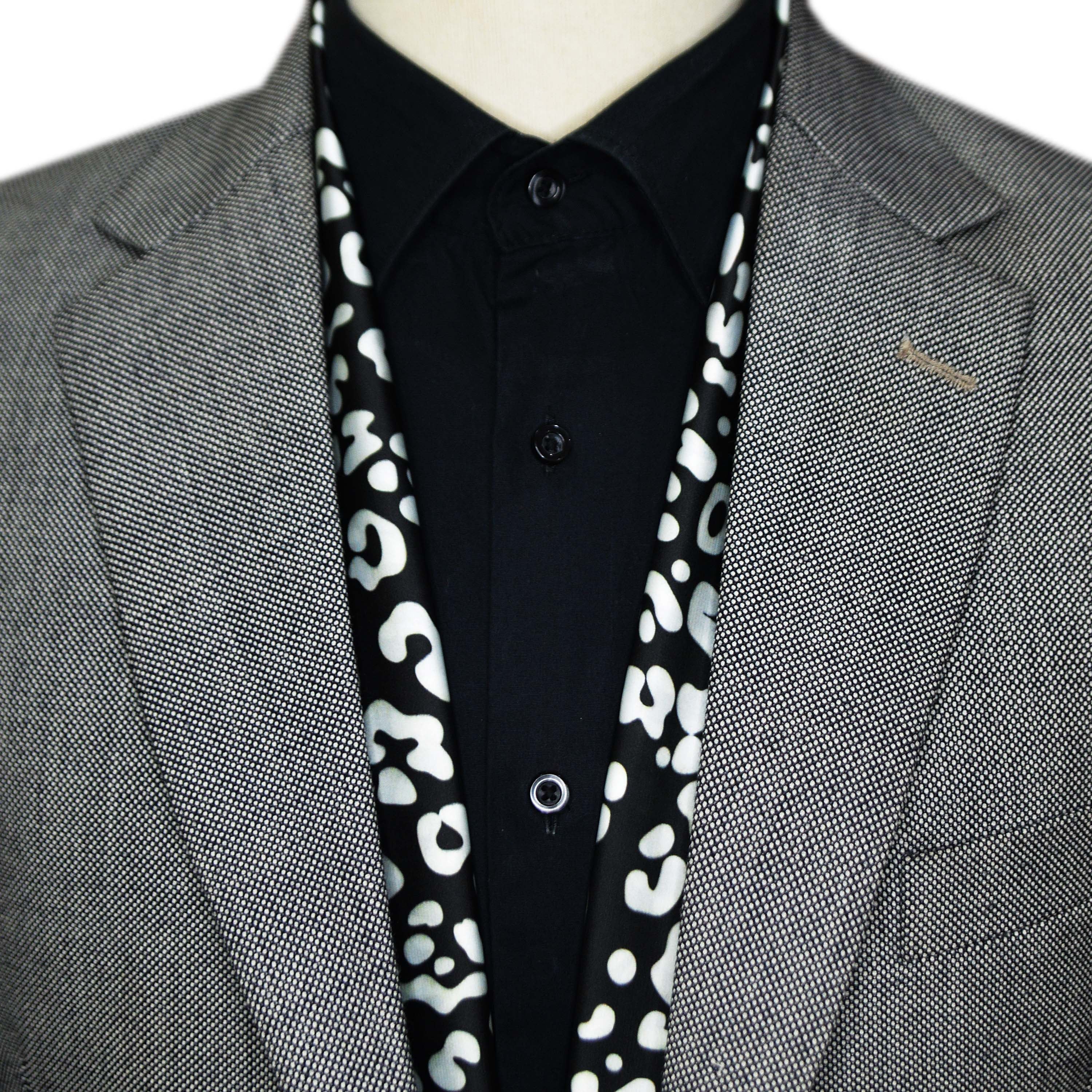 LEOPARD MEN SCARF - PREMIUM COLLECTION LEOPARD MEN SCARF - PREMIUM COLLECTION