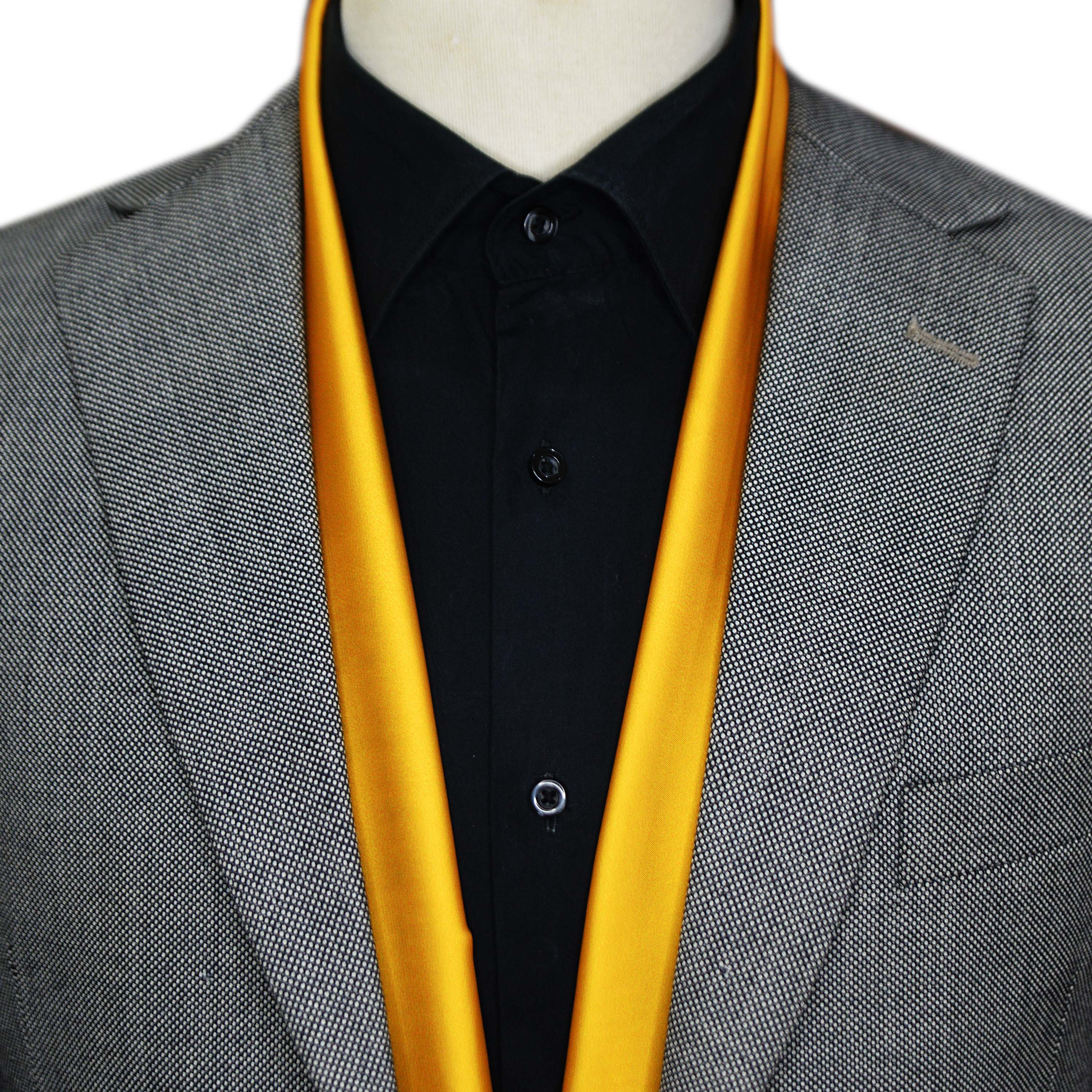 MUSTARD MEN SCARF - PREMIUM COLLECTION MUSTARD MEN SCARF - PREMIUM COLLECTION