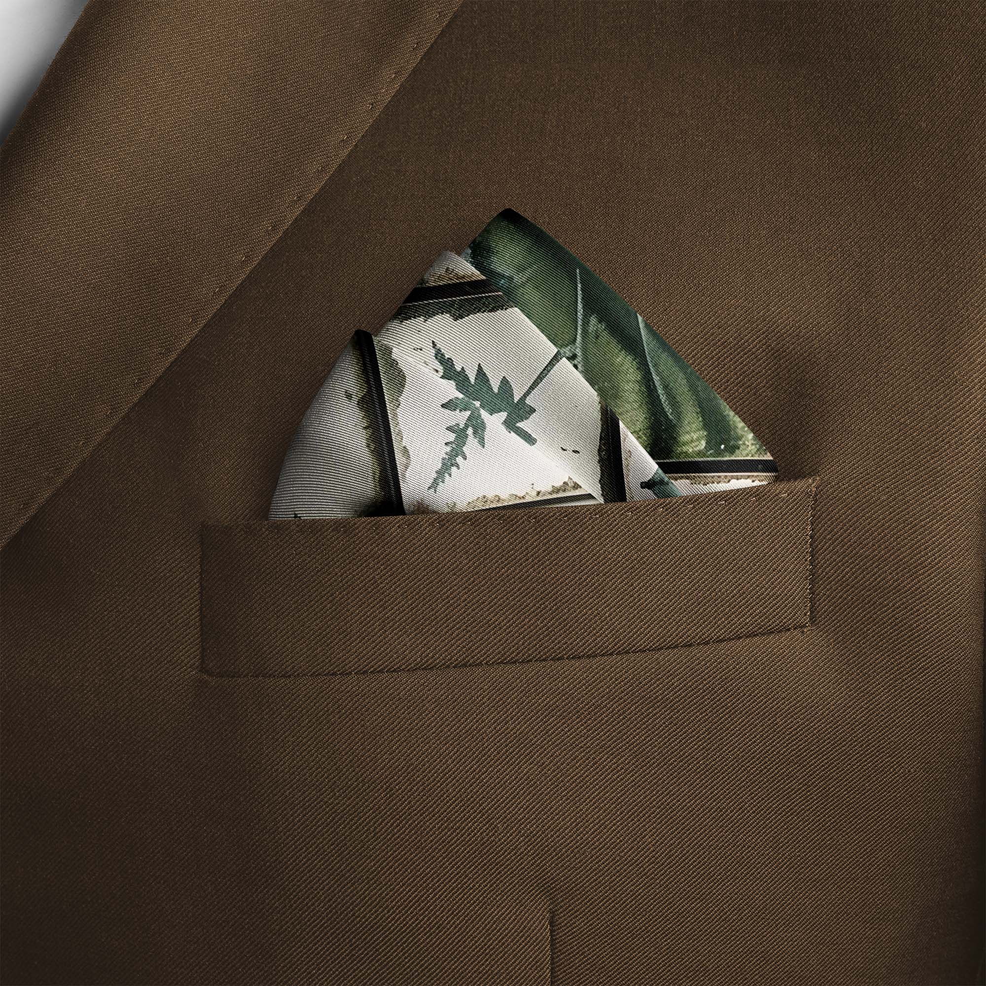SIDRONS SILK POCKET SQUARE SIDRONS SILK POCKET SQUARE