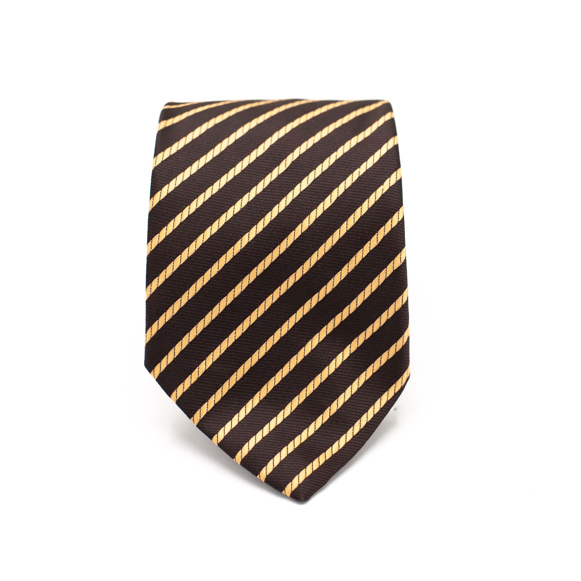 CLASSIC BROWN STRIPE TIE CLASSIC BROWN STRIPE TIE