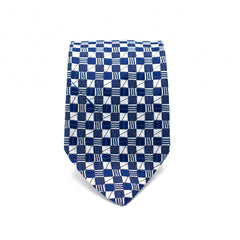 ROYAL CHECKERED TIE AND POCKET SQUARE SET