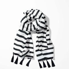 WHITE STRIPES MEN SCARF - PREMIUM COLLECTION
