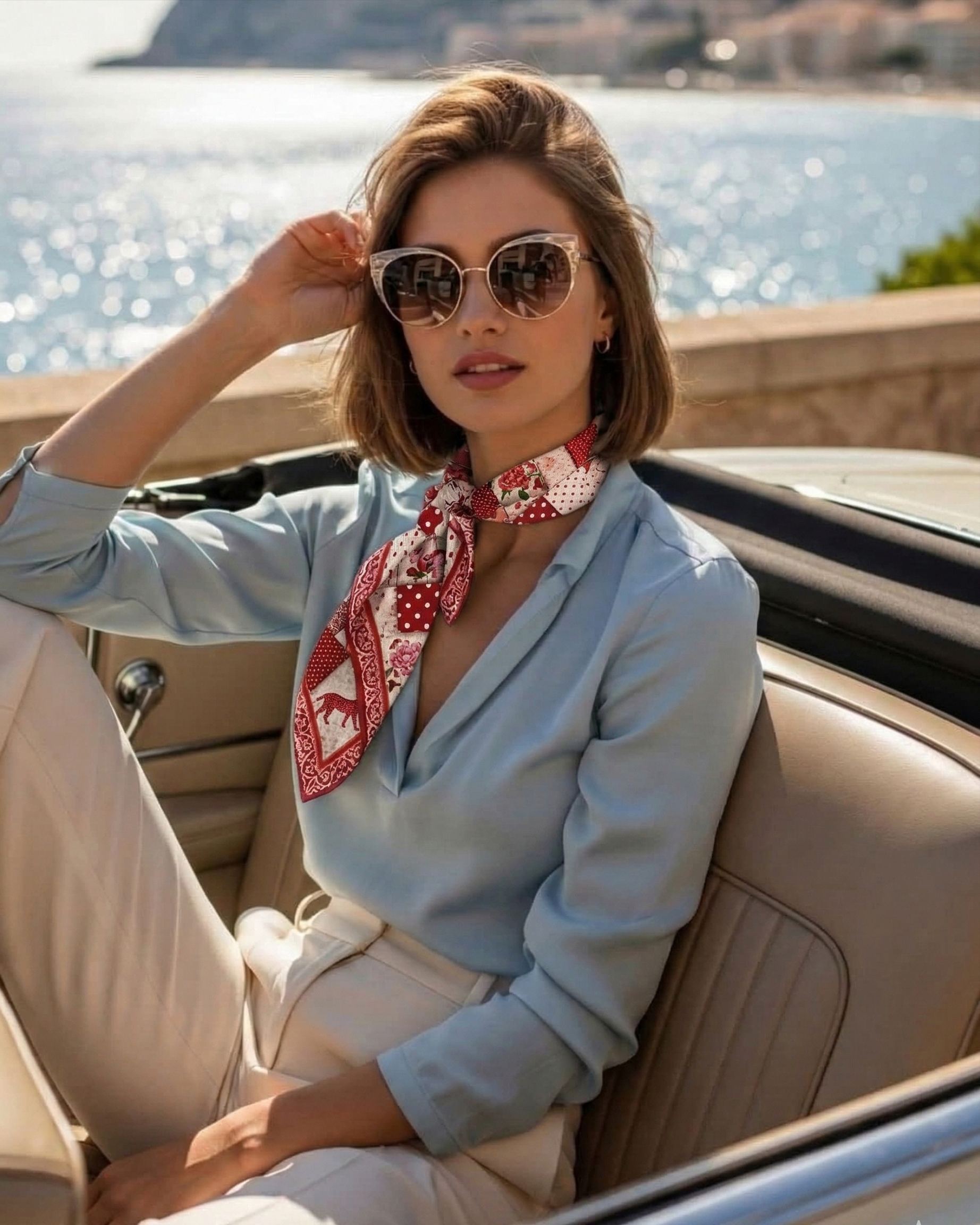 SILK NECK SCARVES