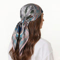 CELESTIAL COURTYARD SILK HEAD SCARF