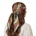 IMPERIAL FLORENTINE SILK HEAD SCARF