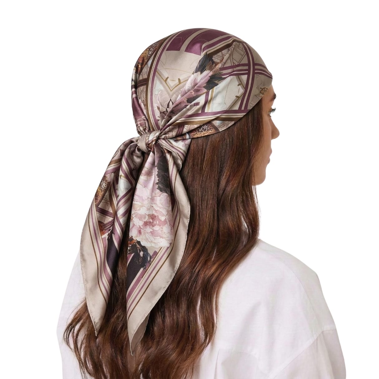 AIDA ALEX SILK HEAD SCARF