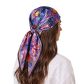 DRAGON BLOOM FANTASIA SILK HEAD SCARF