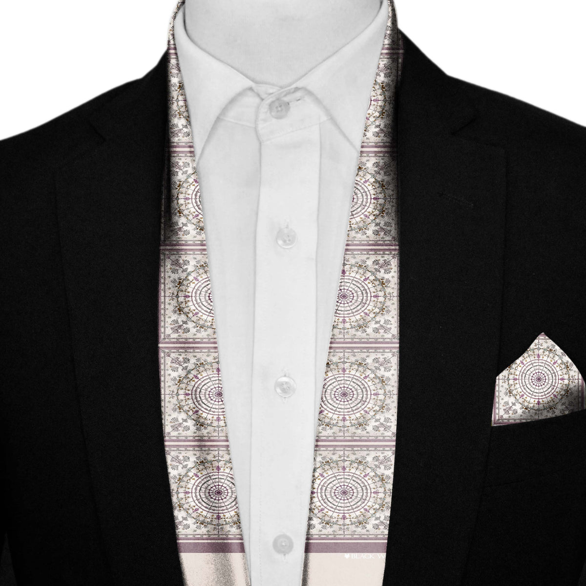 ARAQEL MEN SCARF AND POCKET SQUARE SET – PREMIUM COLLECTION