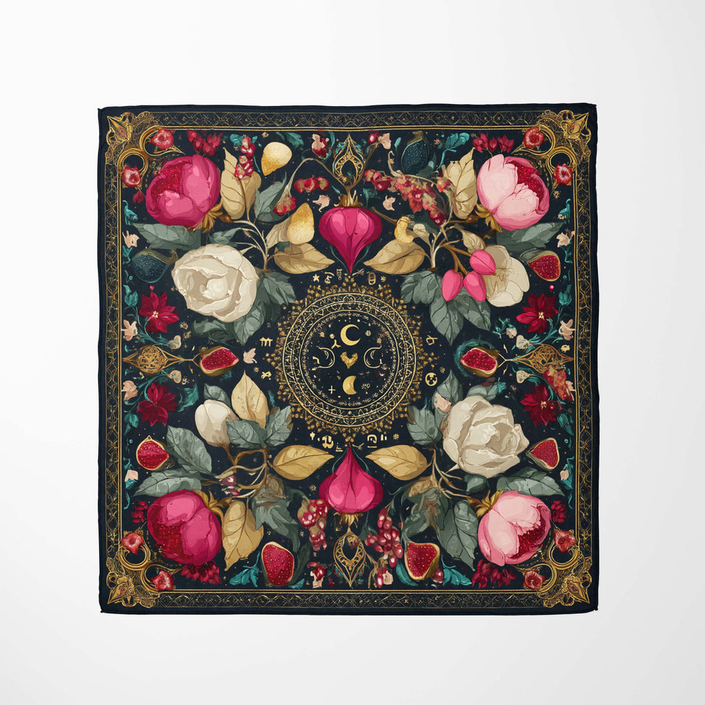SPIRIT FLOWER  NECK SCARF