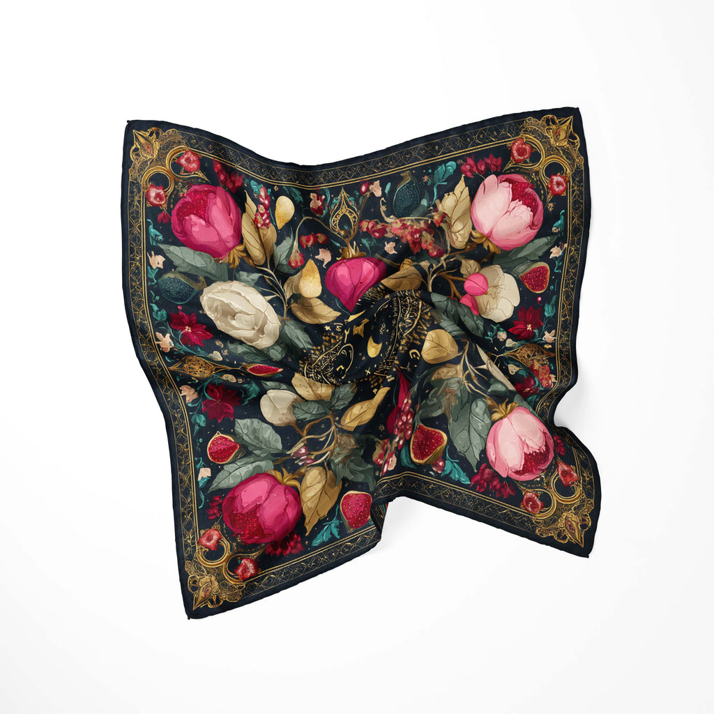 SPIRIT FLOWER  NECK SCARF