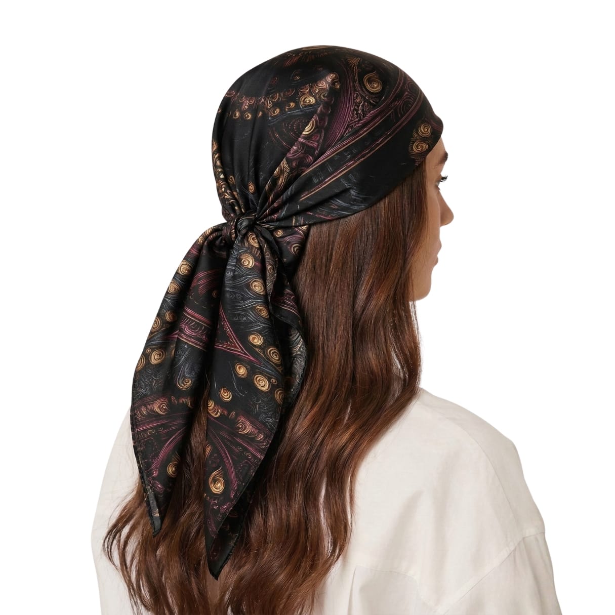 ORNARA SILK HEAD SCARF