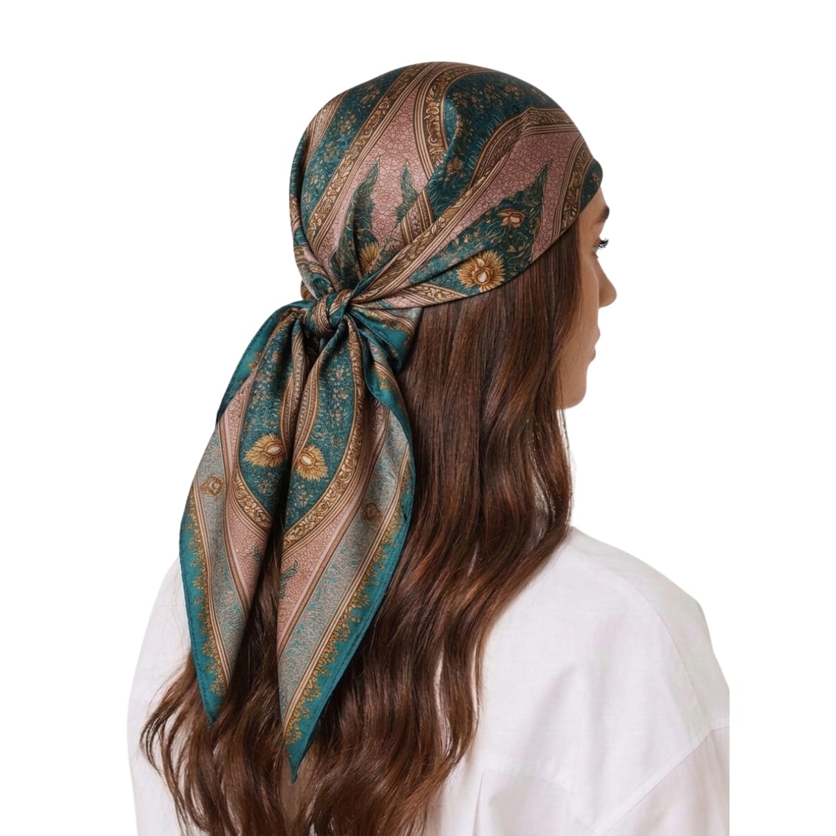 REGAL LONDON REVERIE SILK HEAD SCARF