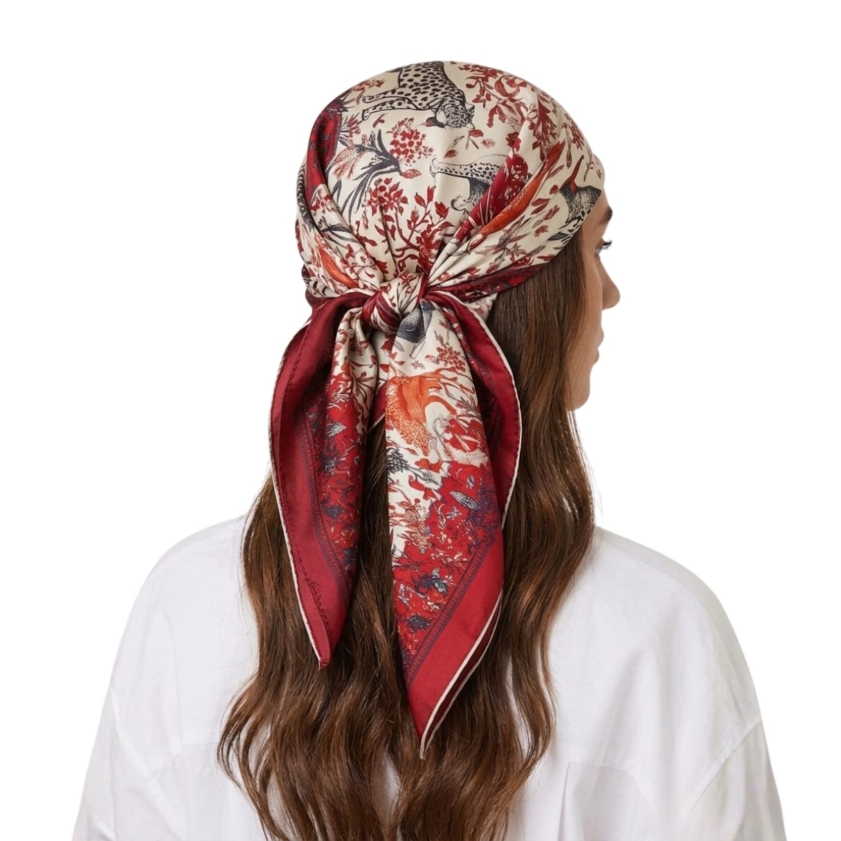 SAVANNARA SILK HEAD SCARF