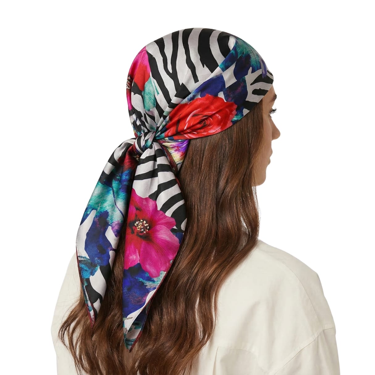 SAVANNAH SILK HEAD SCARF
