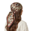 EQUESTRIAN PARADE SILK HEAD SCARF