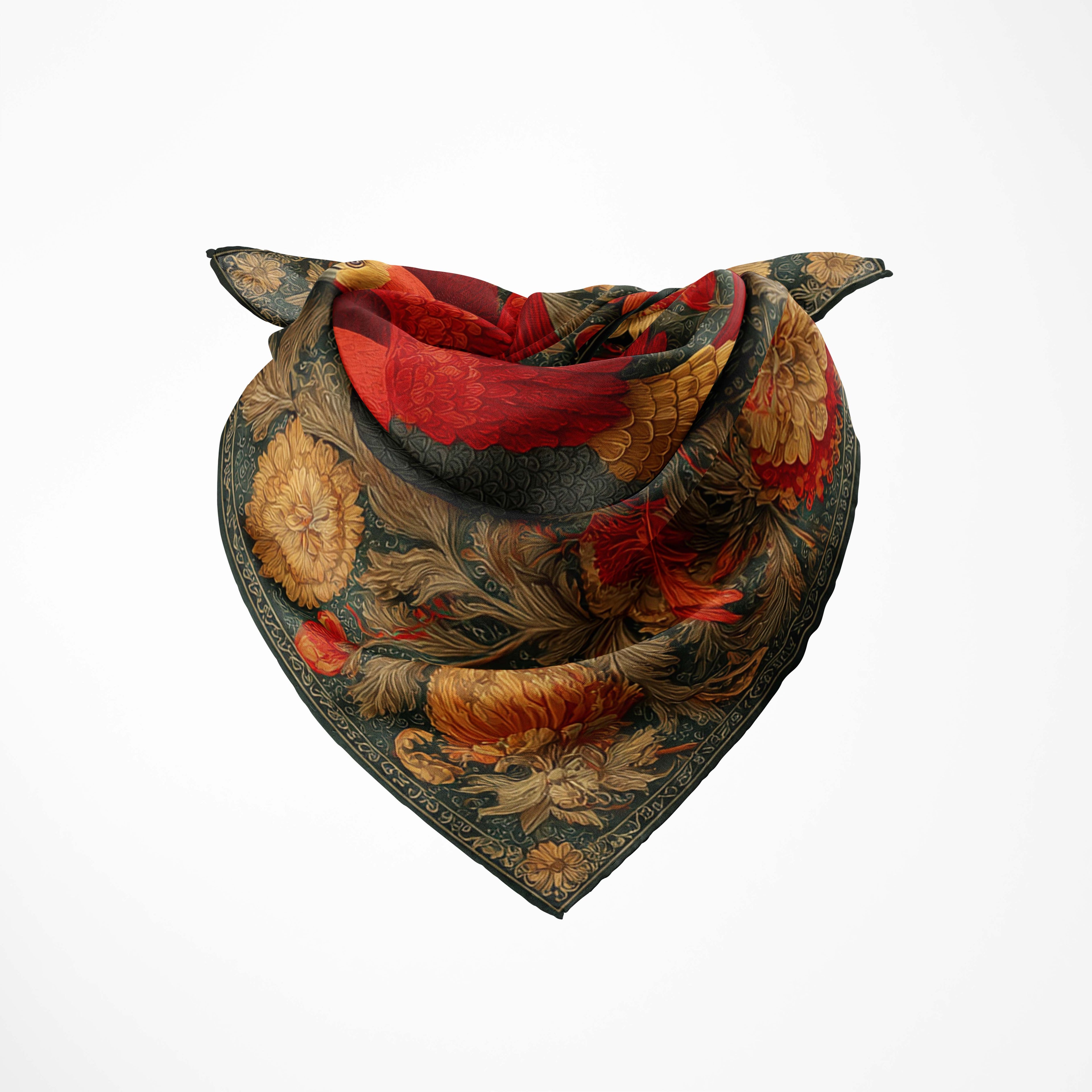FIREBIRD SILK BANDANA