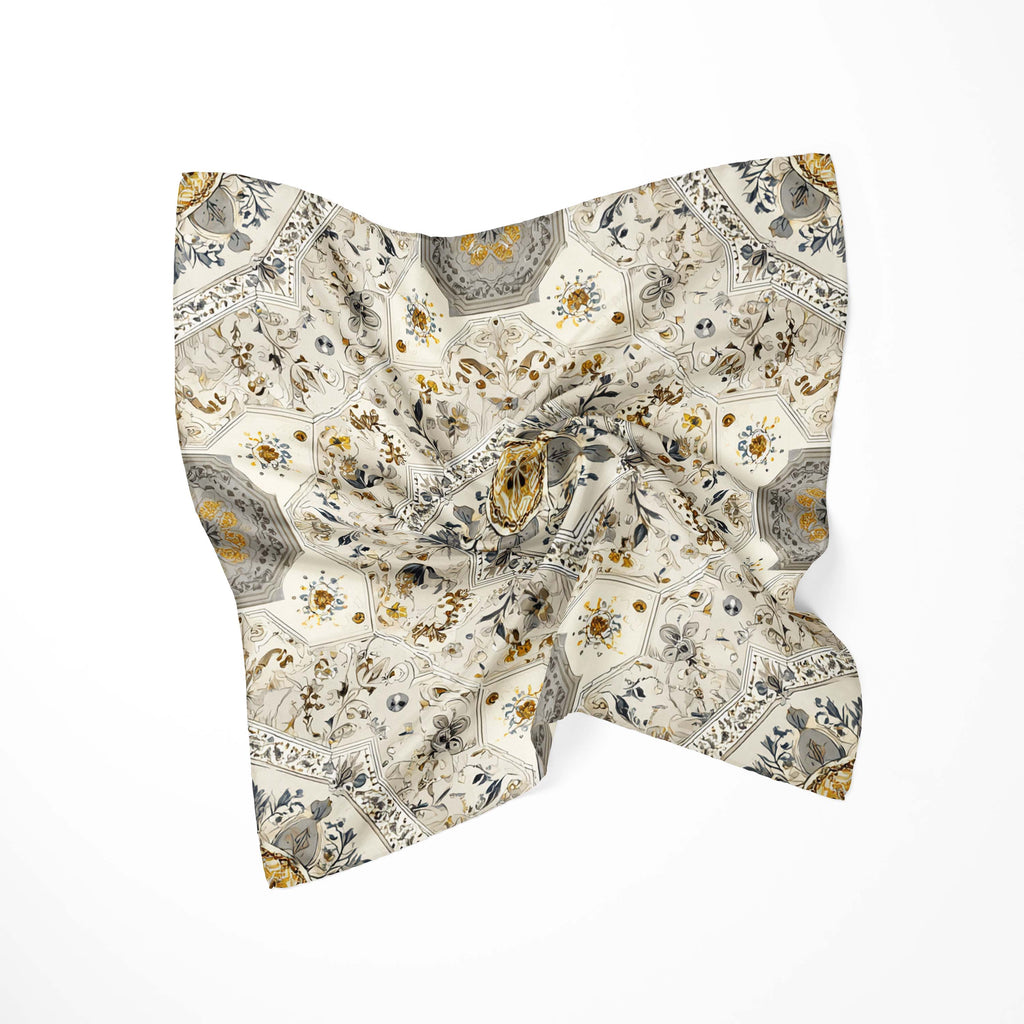 AZTEC OPULENCE SILK BANDANA