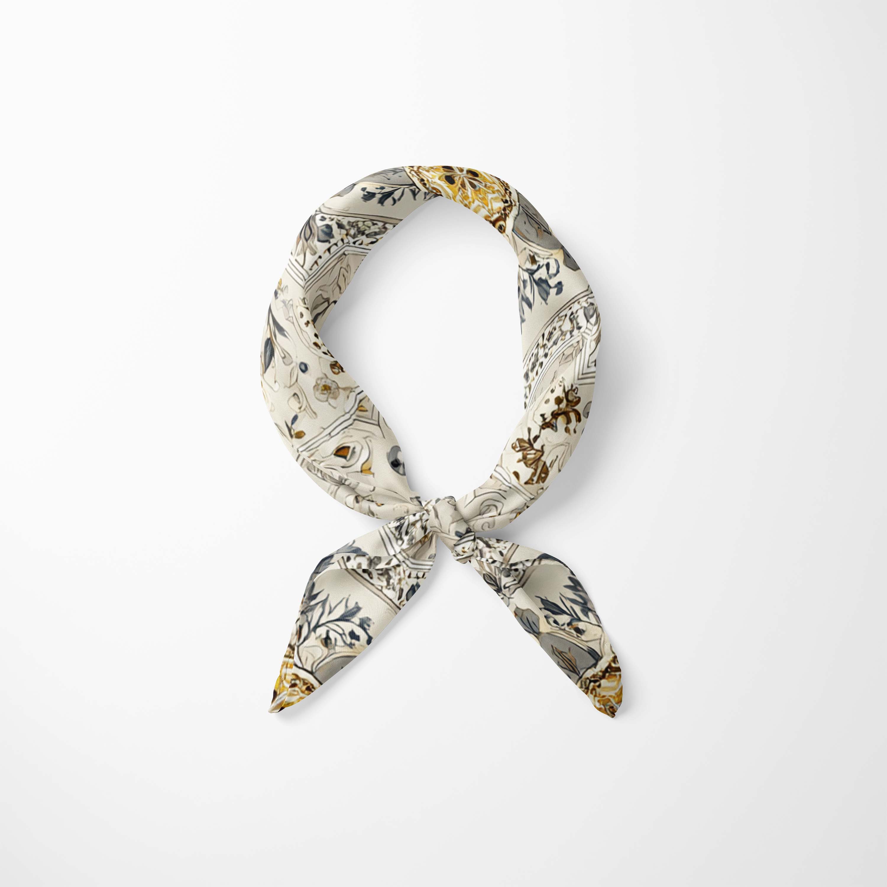 AZTEC OPULENCE NECK SCARF