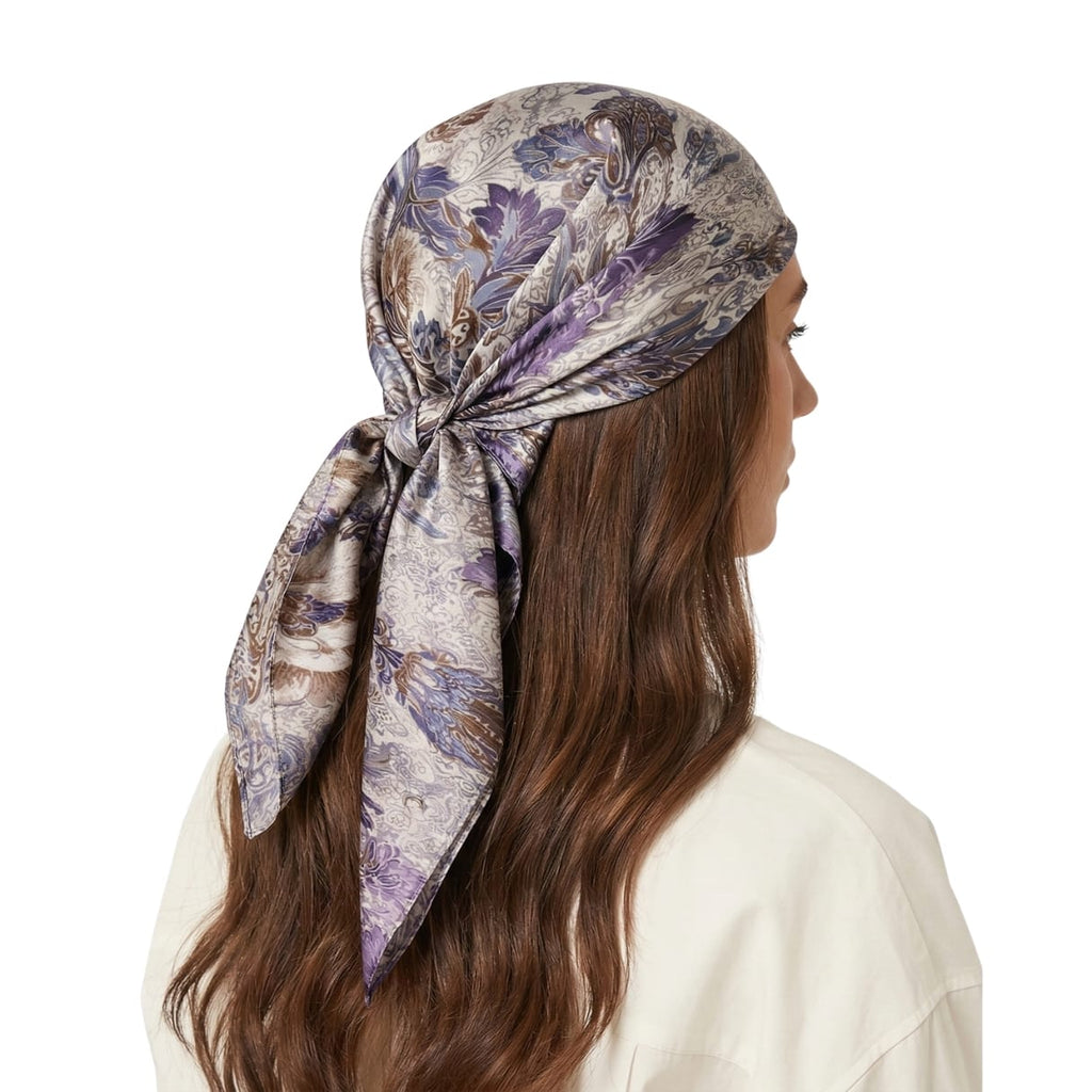MONARCH SILK HEAD SCARF