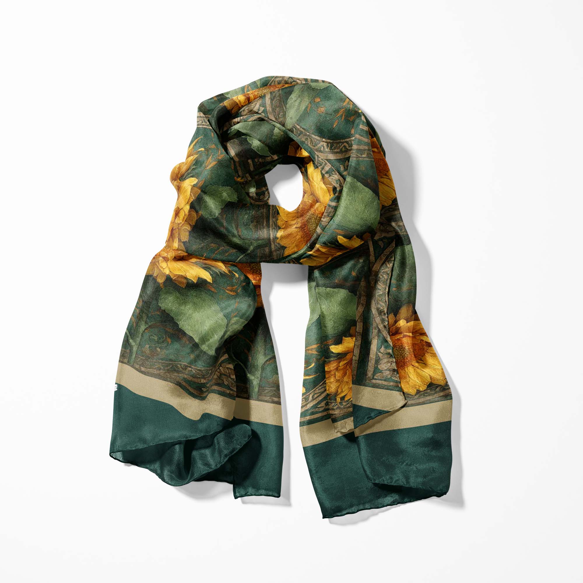 SOLEIL SILK MEN SCARF - PREMIUM COLLECTION