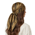 LADY OF MUSIC SILK HEAD SCARF