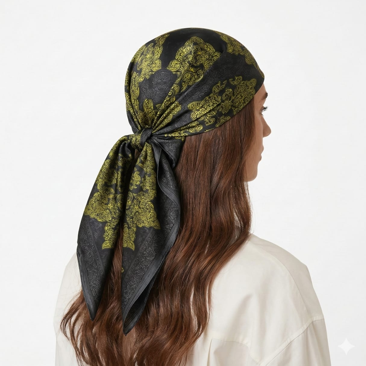SULTANATE SILK HEAD SCARF