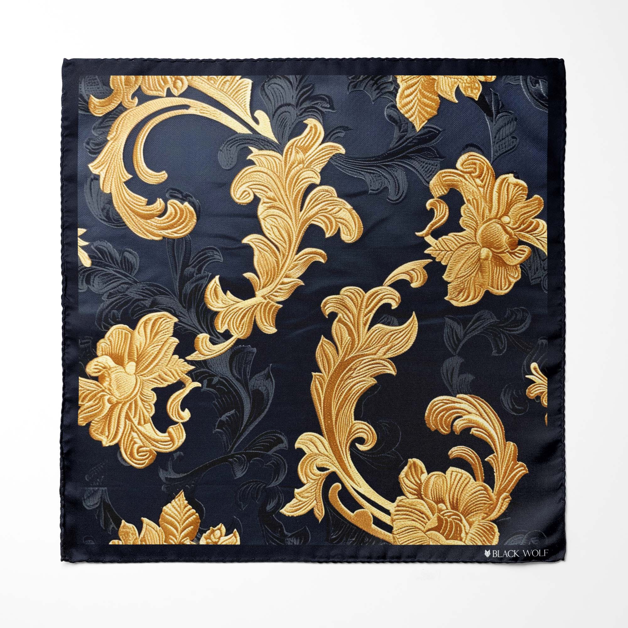 GENERATIVE MEN SCARF AND POCKET SQUARE SET – PREMIUM COLLECTION