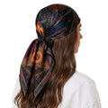 TRINITY OF VISION SILK HEAD SCARF